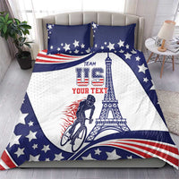 Personalized USA Cycling Bedding Set One For All Summer Sport LT9 - Wonder Print Shop