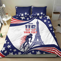Personalized USA Cycling Bedding Set One For All Summer Sport LT9 - Wonder Print Shop