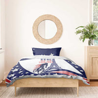 Personalized USA Cycling Bedding Set One For All Summer Sport LT9 - Wonder Print Shop