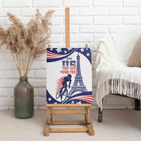 Personalized USA Cycling Canvas Wall Art One For All Summer Sport LT9 - Wonder Print Shop