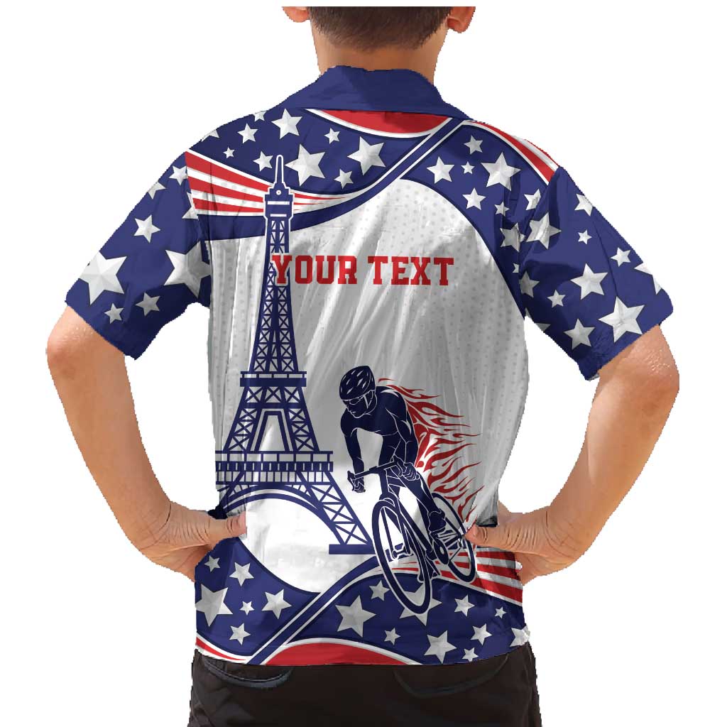 Personalized USA Cycling Family Matching Mermaid Dress and Hawaiian Shirt One For All Summer Sport LT9 - Wonder Print Shop