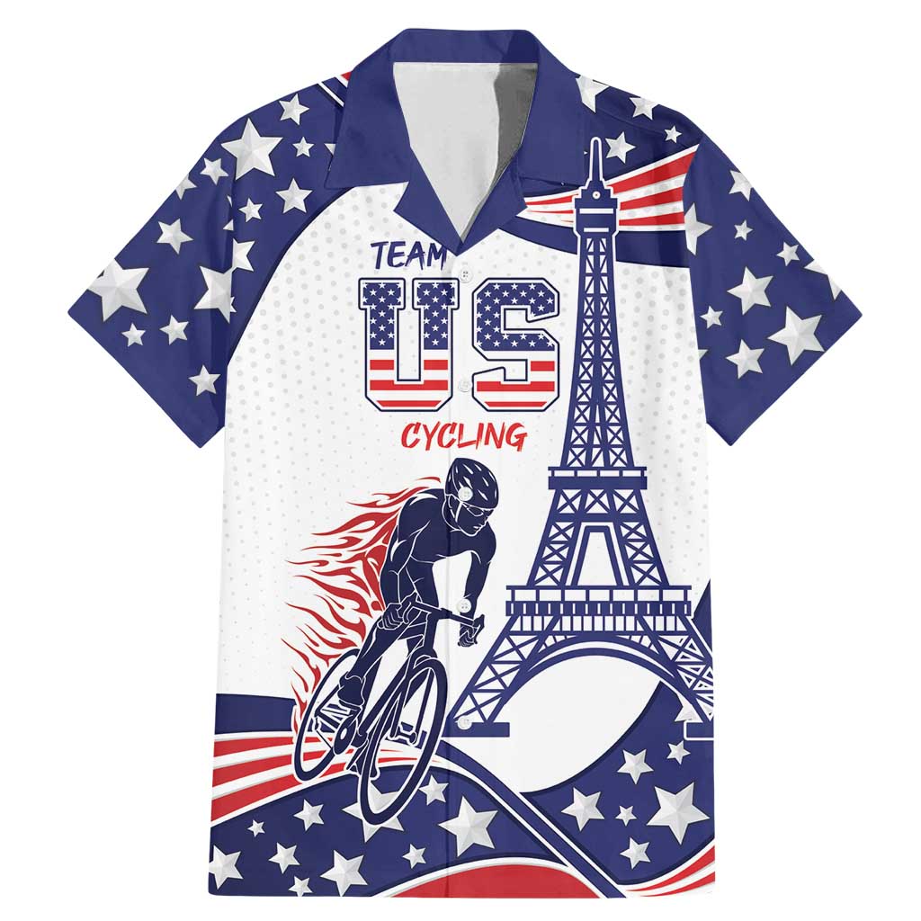Personalized USA Cycling Family Matching Mermaid Dress and Hawaiian Shirt One For All Summer Sport LT9 - Wonder Print Shop