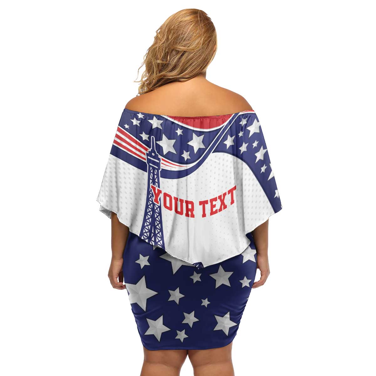 Personalized USA Cycling Family Matching Off Shoulder Short Dress and Hawaiian Shirt One For All Summer Sport LT9 - Wonder Print Shop