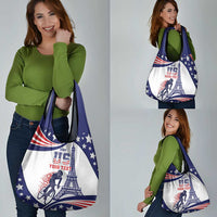 Personalized USA Cycling Grocery Bag One For All Summer Sport