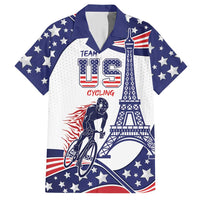 Personalized USA Cycling Hawaiian Shirt One For All Summer Sport - Wonder Print Shop
