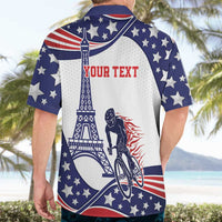 Personalized USA Cycling Hawaiian Shirt One For All Summer Sport - Wonder Print Shop
