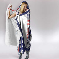 Personalized USA Cycling Hooded Blanket One For All Summer Sport