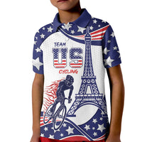 Personalized USA Cycling Kid Polo Shirt One For All Summer Sport - Wonder Print Shop