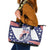 Personalized USA Cycling Leather Tote Bag One For All Summer Sport - Wonder Print Shop