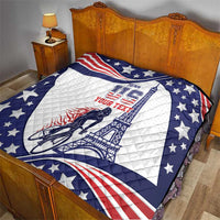 Personalized USA Cycling Quilt One For All Summer Sport - Wonder Print Shop