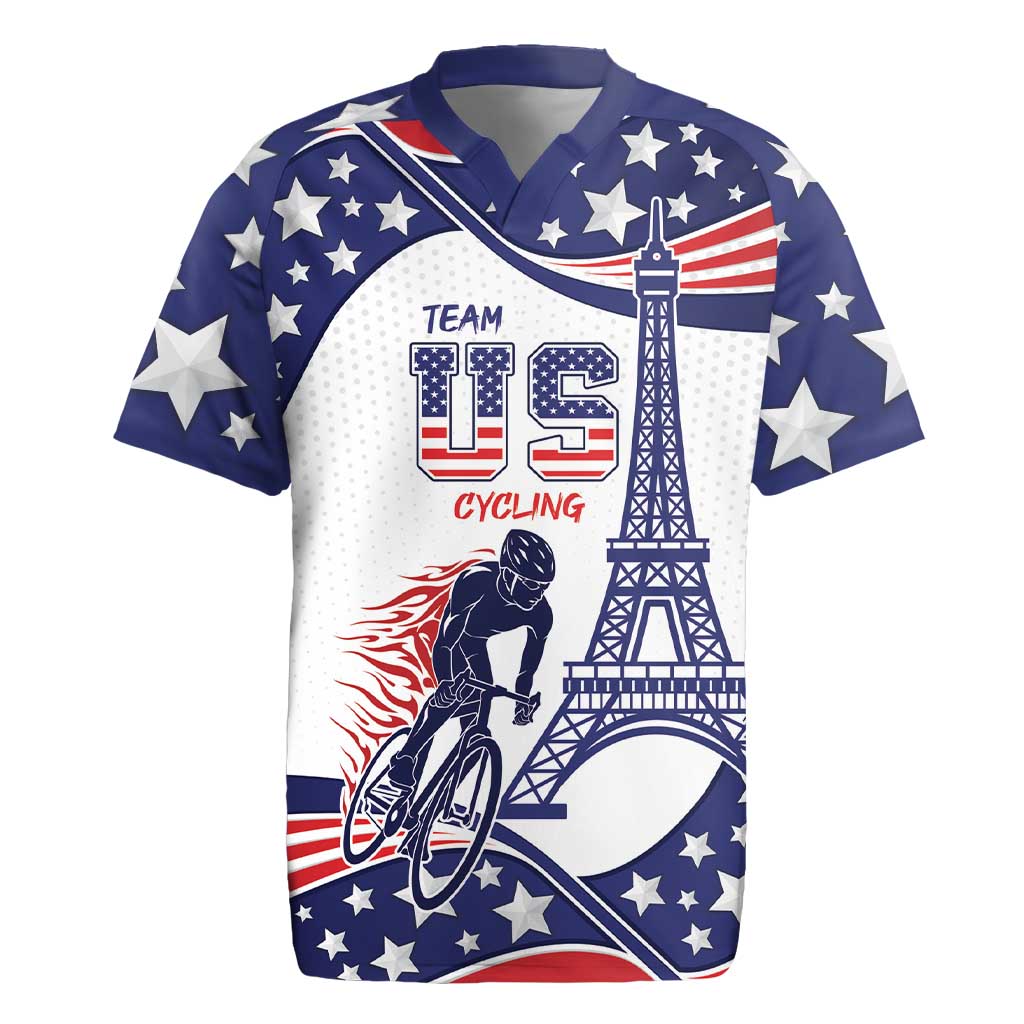Personalized USA Cycling Rugby Jersey One For All Summer Sport - Wonder Print Shop