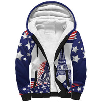 Personalized USA Cycling Sherpa Hoodie One For All Summer Sport - Wonder Print Shop