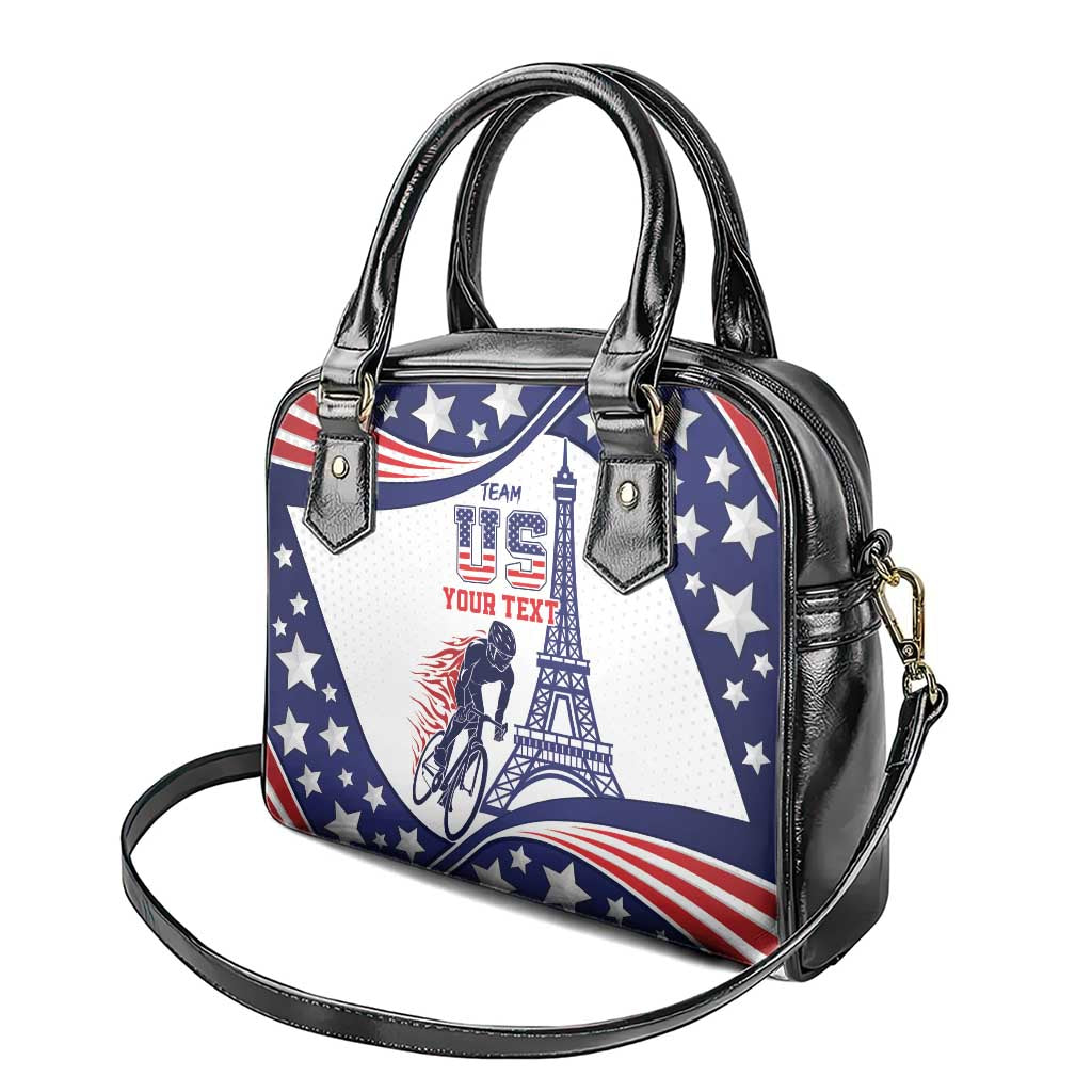 Personalized USA Cycling Shoulder Handbag One For All Summer Sport