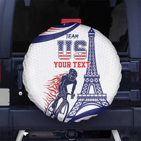 Personalized USA Cycling Spare Tire Cover One For All Summer Sport - Wonder Print Shop