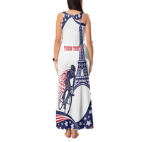 Personalized USA Cycling Tank Maxi Dress One For All Summer Sport - Wonder Print Shop