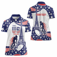 Personalized USA Cycling Women Polo Shirt One For All Summer Sport - Wonder Print Shop