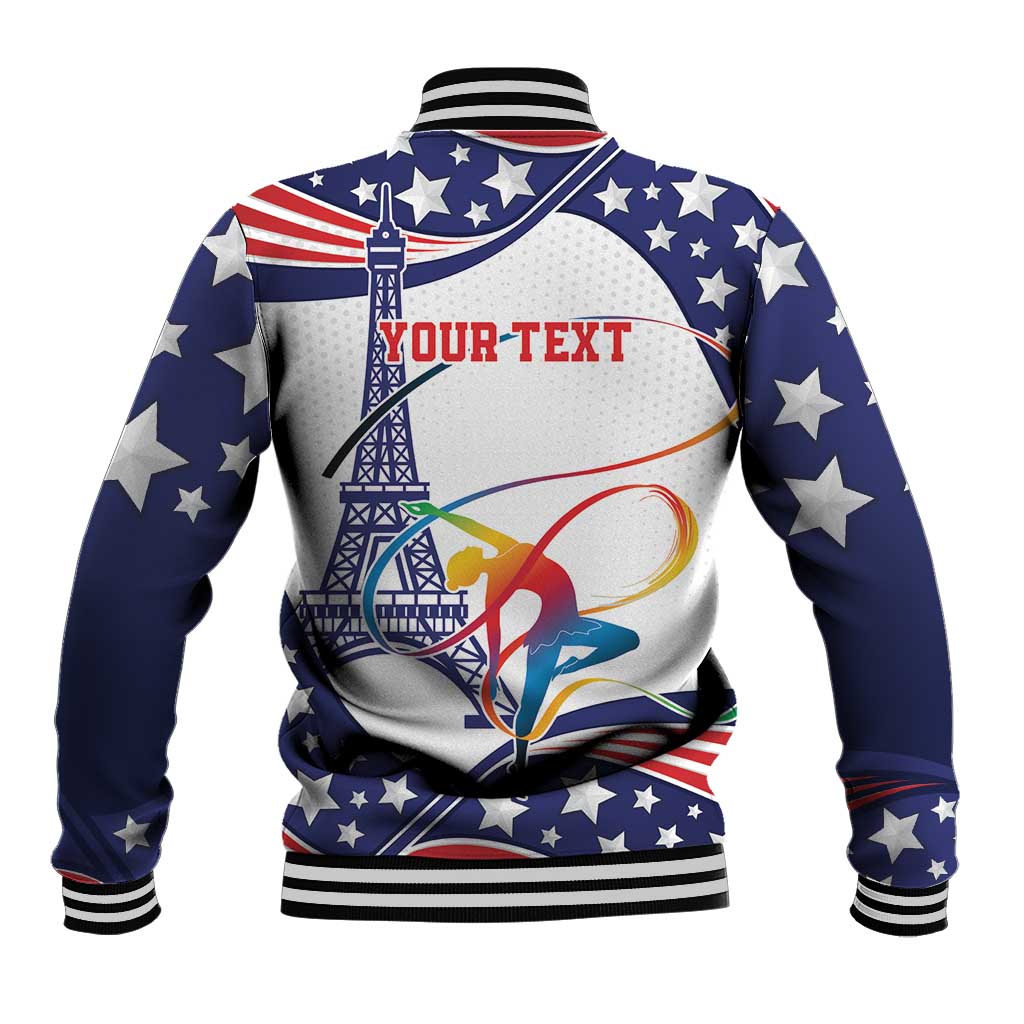 Personalized USA Gymnastics Baseball Jacket One For All Summer Sport LT9 - Wonder Print Shop