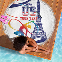 Personalized USA Gymnastics Beach Blanket One For All Summer Sport LT9 - Wonder Print Shop