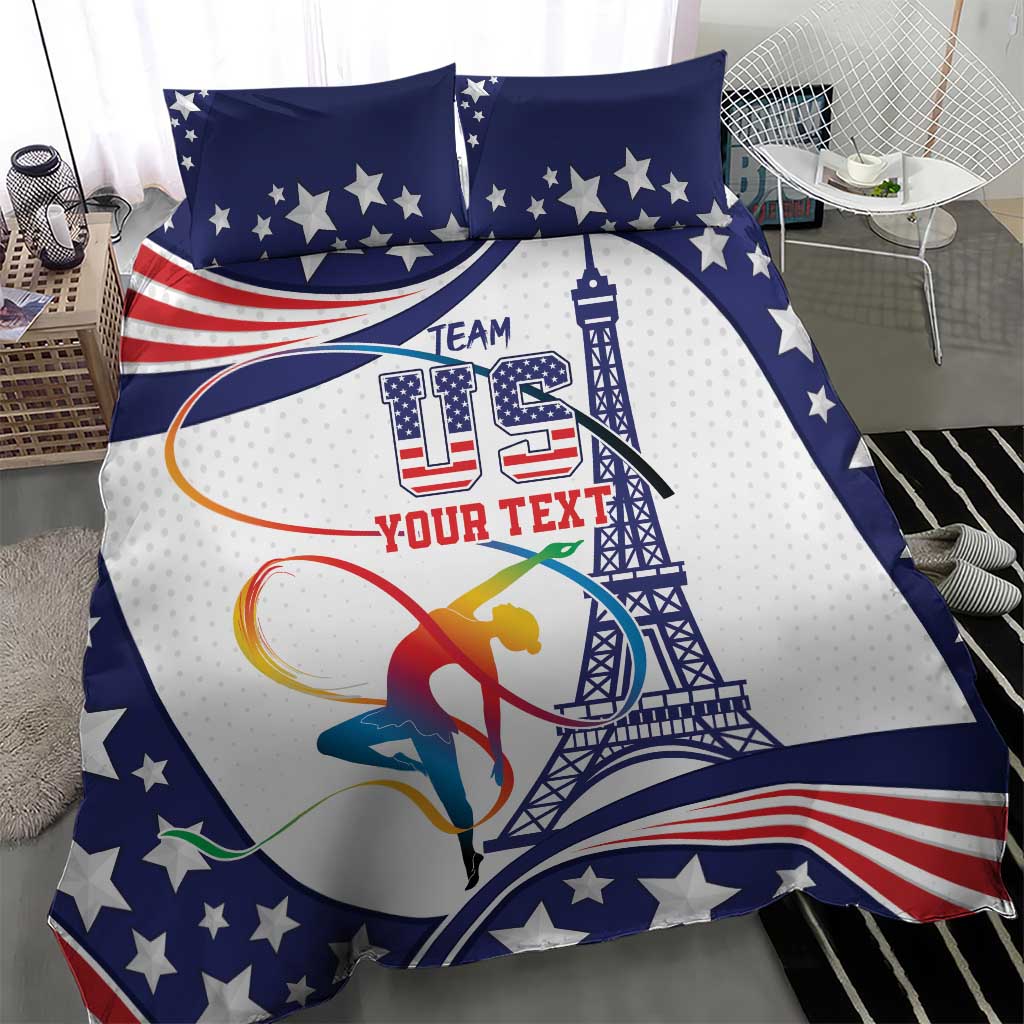 Personalized USA Gymnastics Bedding Set One For All Summer Sport LT9 - Wonder Print Shop