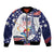 Personalized USA Gymnastics Bomber Jacket One For All Summer Sport LT9 - Wonder Print Shop
