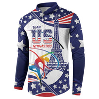 Personalized USA Gymnastics Button Sweatshirt One For All Summer Sport LT9 - Wonder Print Shop