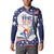 Personalized USA Gymnastics Button Sweatshirt One For All Summer Sport LT9 - Wonder Print Shop