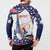 Personalized USA Gymnastics Button Sweatshirt One For All Summer Sport LT9 - Wonder Print Shop