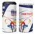 Personalized USA Gymnastics 4 in 1 Can Cooler Tumbler One For All Summer Sport LT9 - Wonder Print Shop