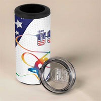 Personalized USA Gymnastics 4 in 1 Can Cooler Tumbler One For All Summer Sport LT9 - Wonder Print Shop