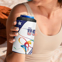 Personalized USA Gymnastics 4 in 1 Can Cooler Tumbler One For All Summer Sport LT9 - Wonder Print Shop