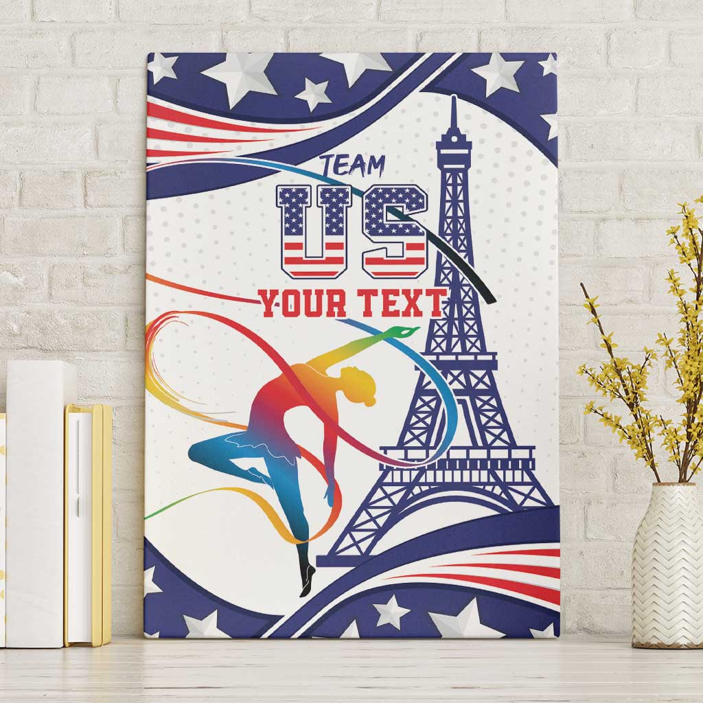 Personalized USA Gymnastics Canvas Wall Art One For All Summer Sport LT9 - Wonder Print Shop