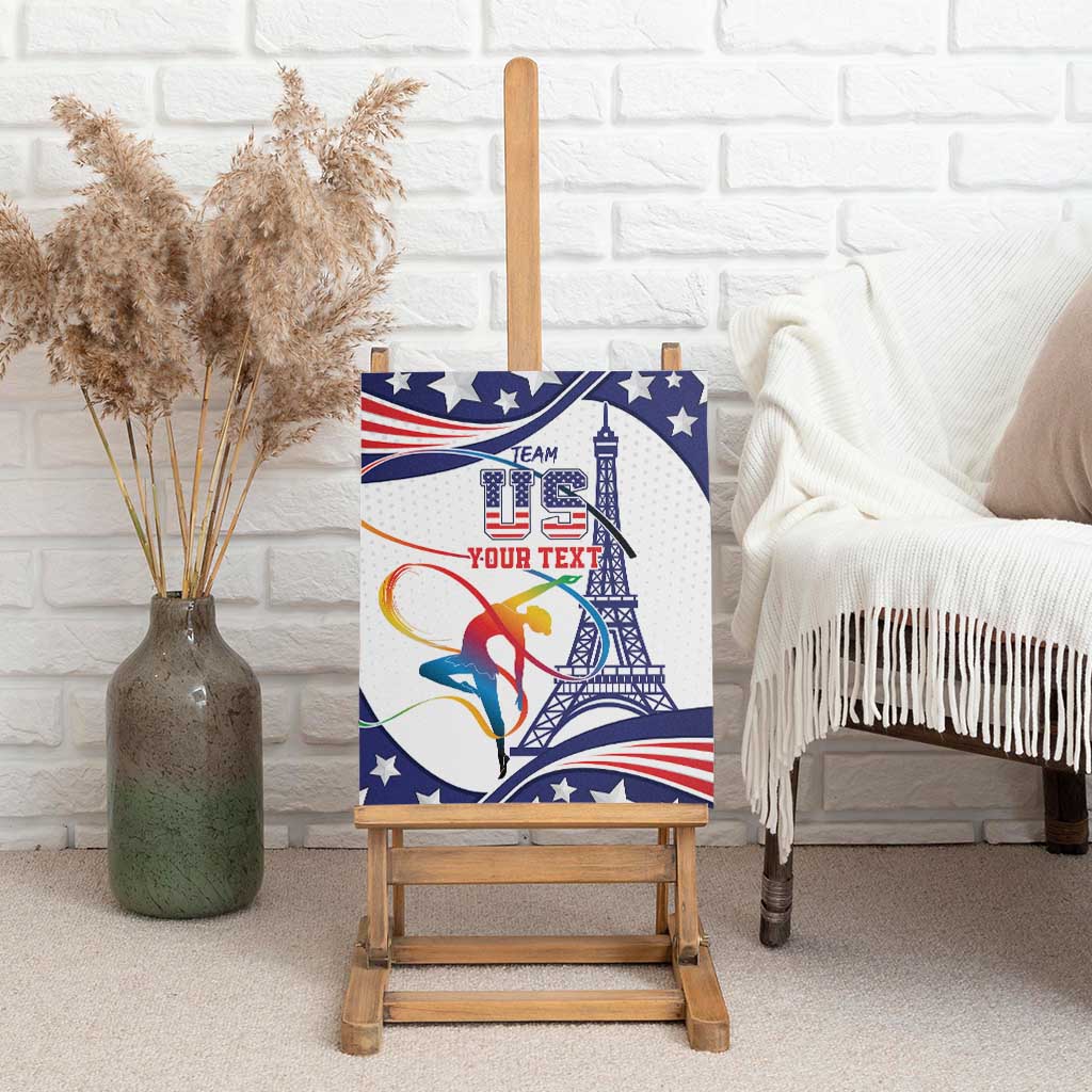 Personalized USA Gymnastics Canvas Wall Art One For All Summer Sport LT9 - Wonder Print Shop
