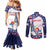 Personalized USA Gymnastics Couples Matching Mermaid Dress and Long Sleeve Button Shirt One For All Summer Sport