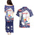Personalized USA Gymnastics Couples Matching Puletasi and Hawaiian Shirt One For All Summer Sport LT9 - Wonder Print Shop
