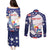 Personalized USA Gymnastics Couples Matching Puletasi and Long Sleeve Button Shirt One For All Summer Sport LT9 - Wonder Print Shop
