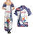 Personalized USA Gymnastics Couples Matching Summer Maxi Dress and Hawaiian Shirt One For All Summer Sport LT9 - Wonder Print Shop