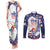 Personalized USA Gymnastics Couples Matching Tank Maxi Dress and Long Sleeve Button Shirt One For All Summer Sport LT9 - Wonder Print Shop