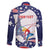 Personalized USA Gymnastics Family Matching Long Sleeve Bodycon Dress and Hawaiian Shirt One For All Summer Sport LT9 - Wonder Print Shop