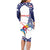 Personalized USA Gymnastics Family Matching Long Sleeve Bodycon Dress and Hawaiian Shirt One For All Summer Sport LT9 - Wonder Print Shop