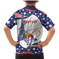 Personalized USA Gymnastics Family Matching Mermaid Dress and Hawaiian Shirt One For All Summer Sport LT9 - Wonder Print Shop