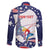 Personalized USA Gymnastics Family Matching Off The Shoulder Long Sleeve Dress and Hawaiian Shirt One For All Summer Sport - Wonder Print Shop
