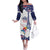Personalized USA Gymnastics Family Matching Off The Shoulder Long Sleeve Dress and Hawaiian Shirt One For All Summer Sport - Wonder Print Shop