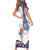 Personalized USA Gymnastics Family Matching Short Sleeve Bodycon Dress and Hawaiian Shirt One For All Summer Sport - Wonder Print Shop