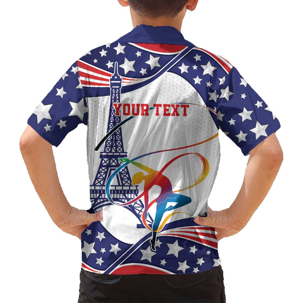 Personalized USA Gymnastics Family Matching Tank Maxi Dress and Hawaiian Shirt One For All Summer Sport - Wonder Print Shop