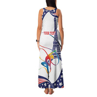 Personalized USA Gymnastics Family Matching Tank Maxi Dress and Hawaiian Shirt One For All Summer Sport - Wonder Print Shop