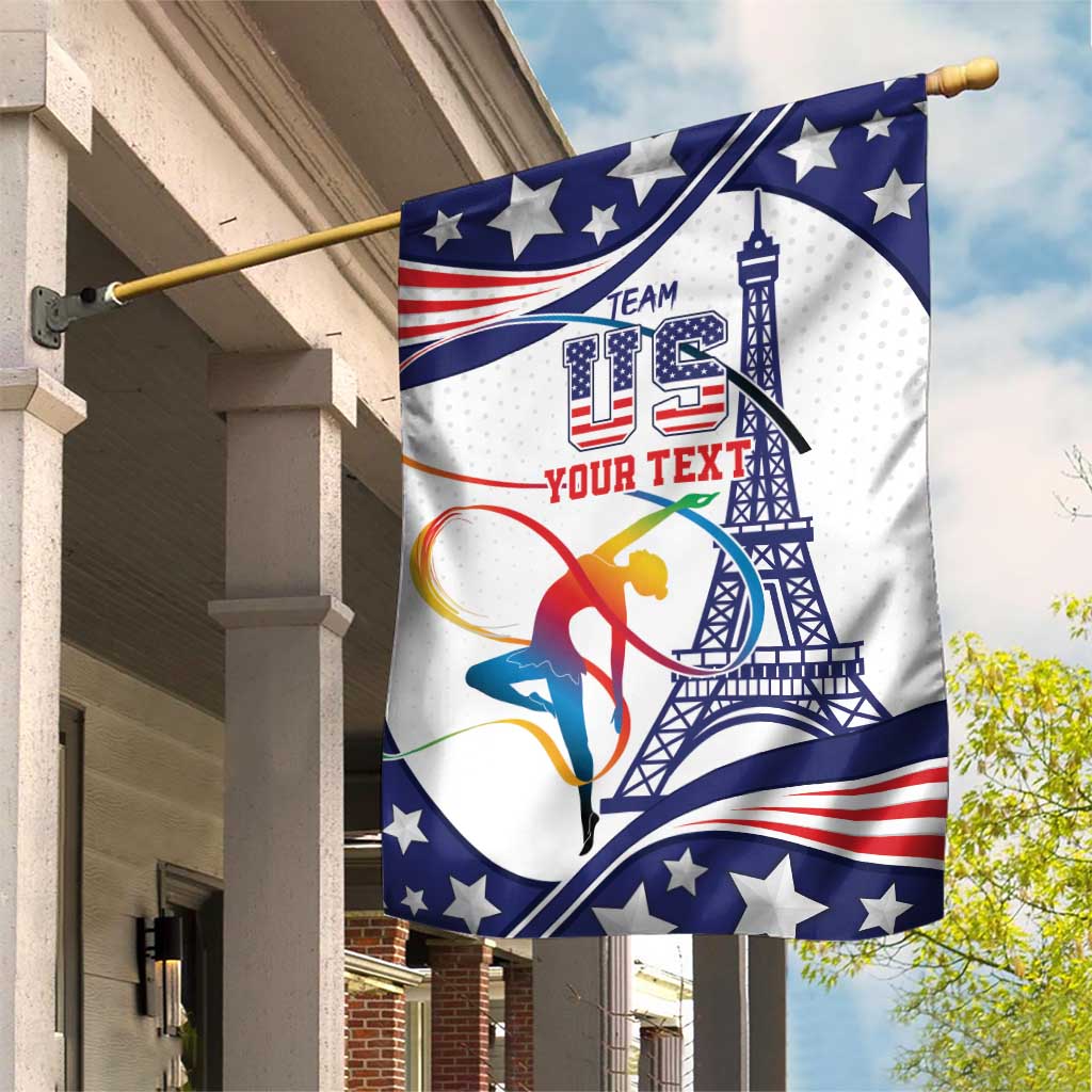 Personalized USA Gymnastics Garden Flag One For All Summer Sport - Wonder Print Shop