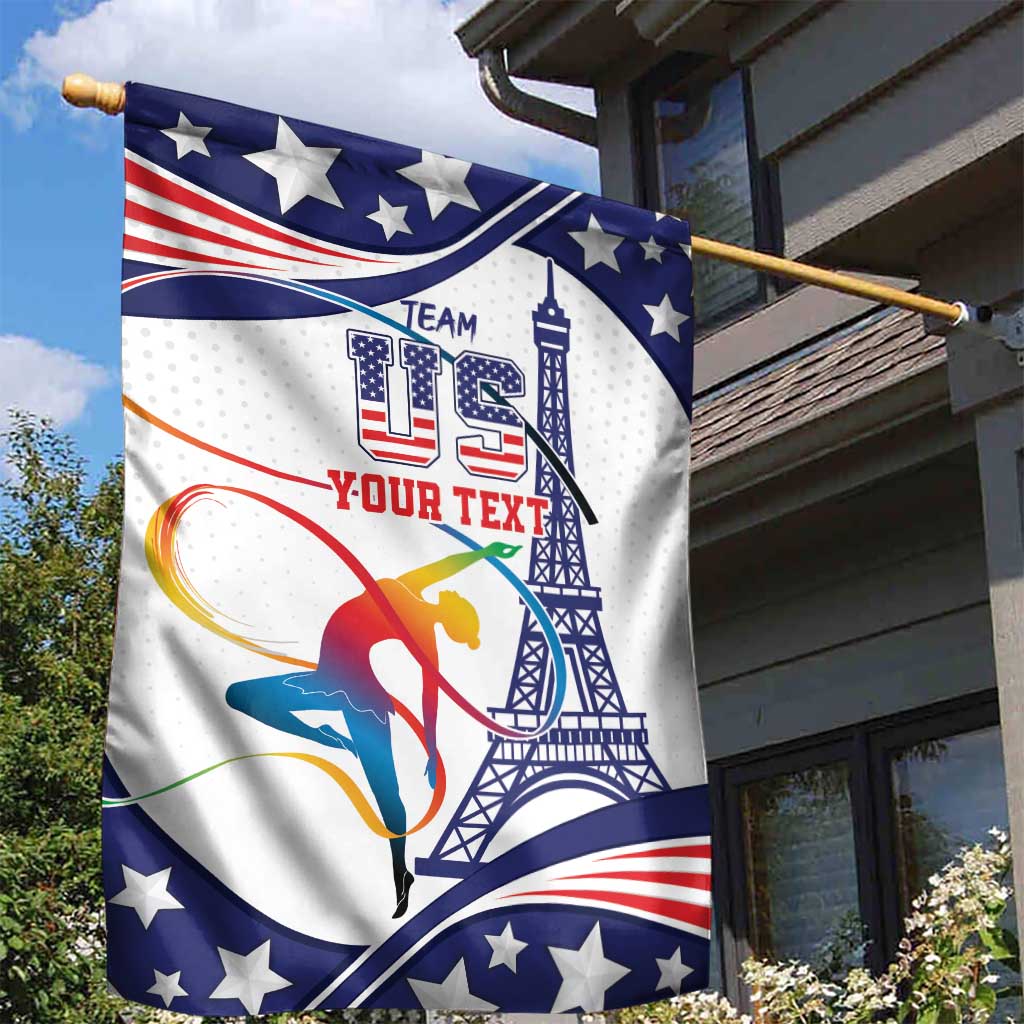 Personalized USA Gymnastics Garden Flag One For All Summer Sport - Wonder Print Shop