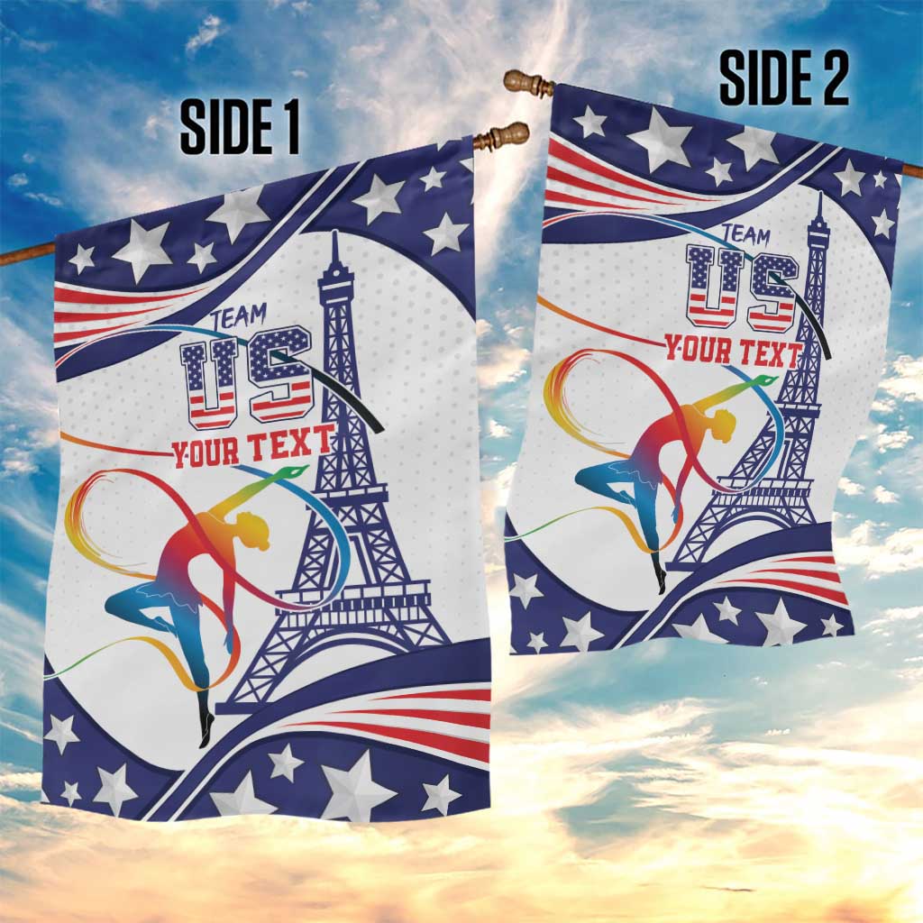 Personalized USA Gymnastics Garden Flag One For All Summer Sport - Wonder Print Shop