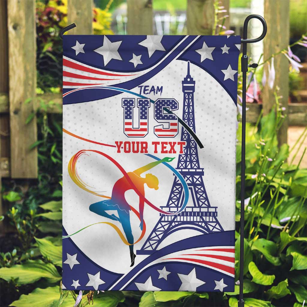 Personalized USA Gymnastics Garden Flag One For All Summer Sport - Wonder Print Shop