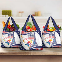 Personalized USA Gymnastics Grocery Bag One For All Summer Sport